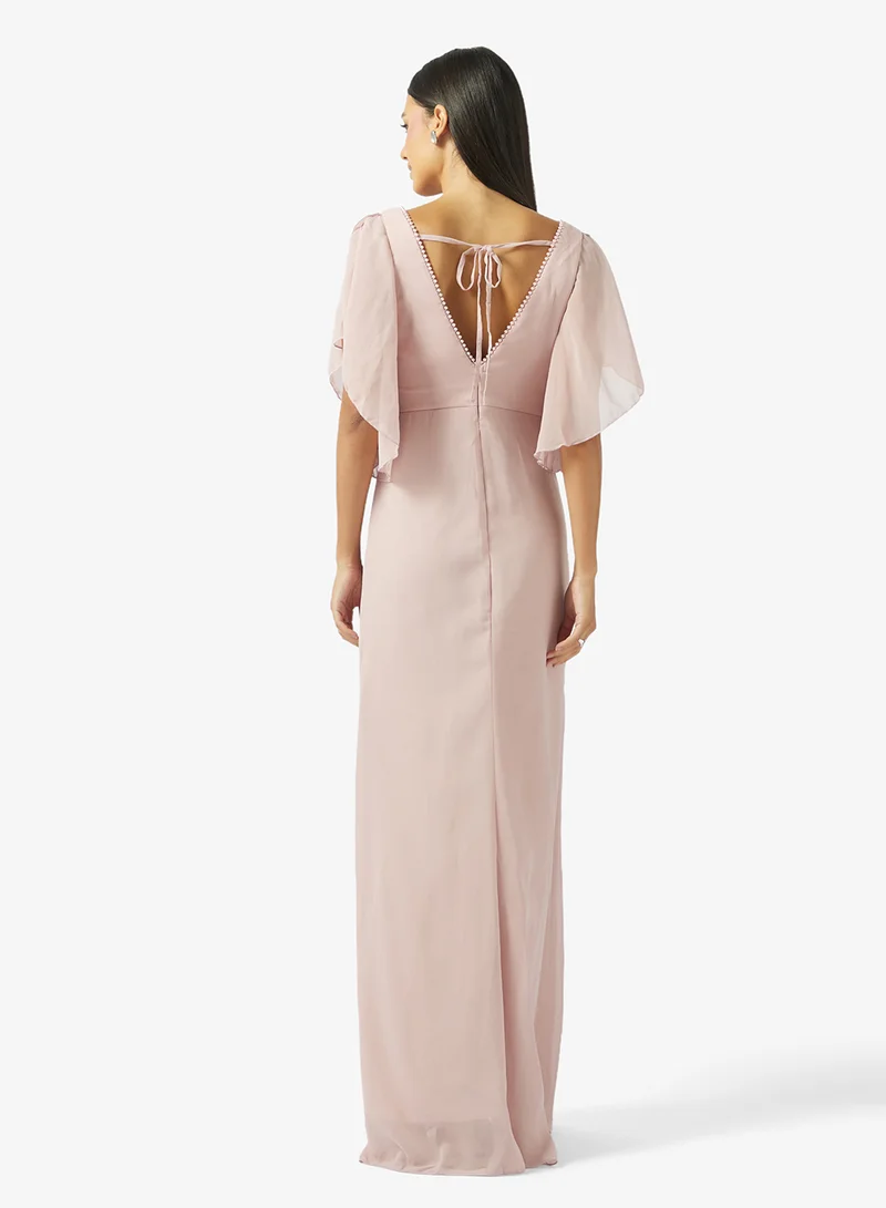 Ella Limited Edition Bridesmaid Dress With Flouncy Sleeves
